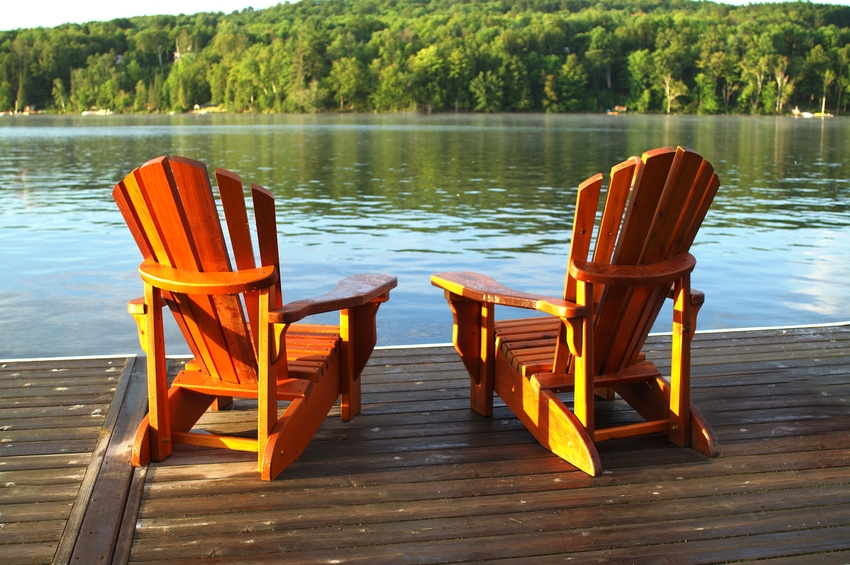 Two Adirondack chairs on deck: dealing with the early grieving process